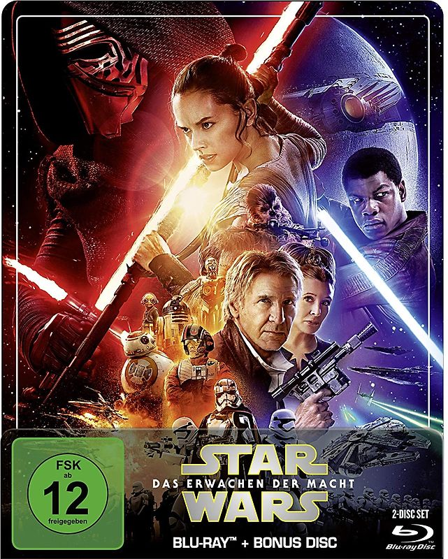 Star Wars: Das Erwachen der Macht [Steelbook, 2 Discs] Blu-ray Disc