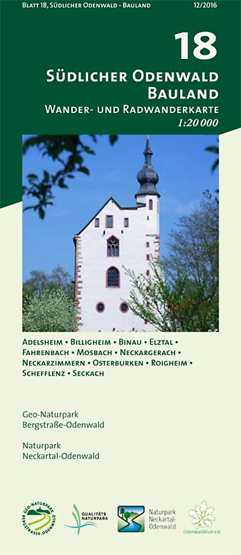 Blatt 18, Südlicher Odenwald - Bauland