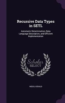 Recursive Data Types in SETL: Automatic Determination, Data Language Description, and Efficient Implementation