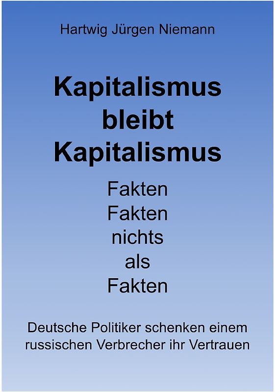 Kapitalismus bleibt Kapitalismus