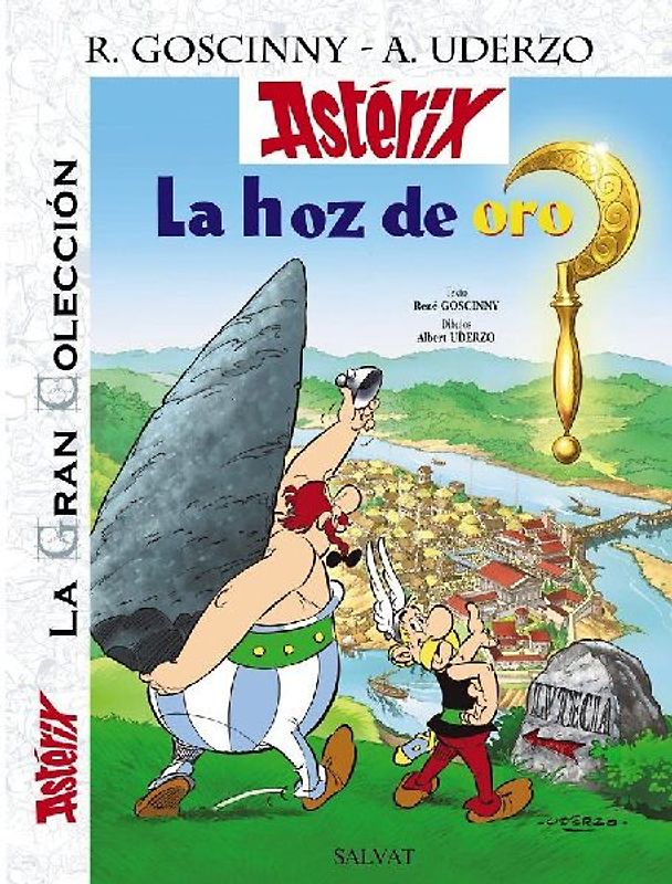 Asterix, La hoz de oro
