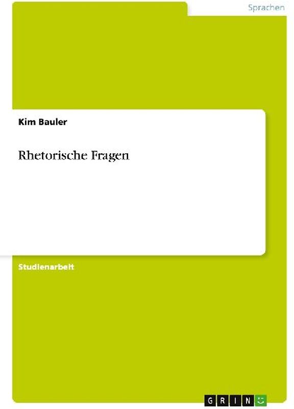 Rhetorische Fragen