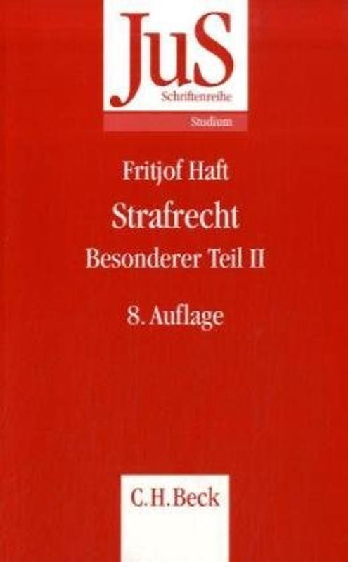 Strafrecht. Besonderer Teil II
