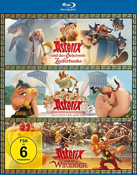 Asterix und die Wikinger / im Land der Götter / und das Geheimnis des Zaubertranks [3 Discs] Blu-ray Disc