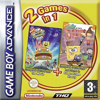 SpongeBob Squarpants: The Movie + SpongeBob Squarpants & Friends: Freeze Frame Frenzy [UK Import] Nintendo Game Boy Advance