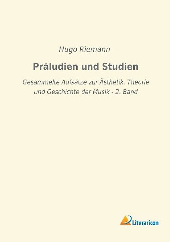 Präludien und Studien