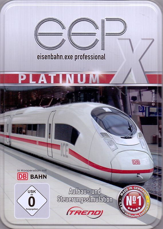 New EEP EisenbahnX Basic [Platinum Steelbook] PC Spiele