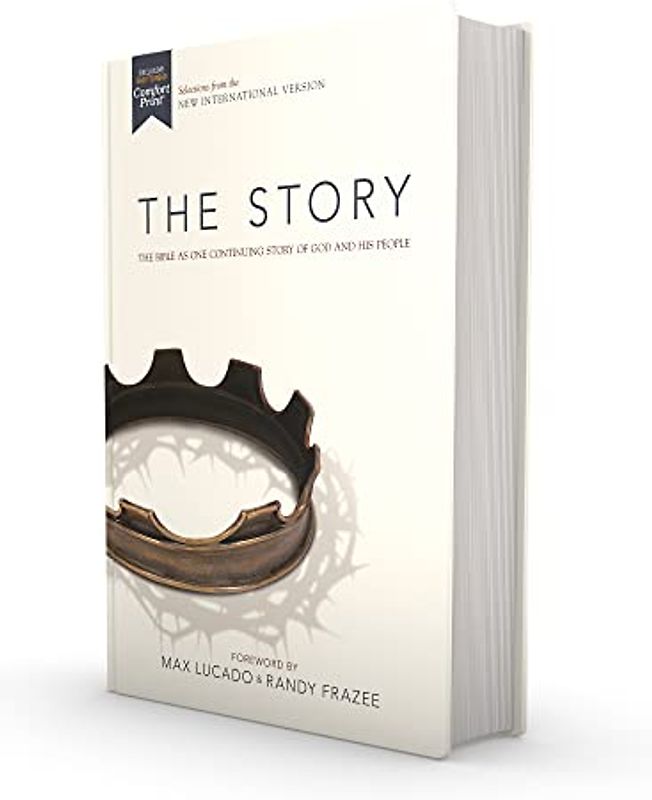 NIV, The Story, Hardcover, Comfort Print: The Bible as One Continuing Story of God and His People