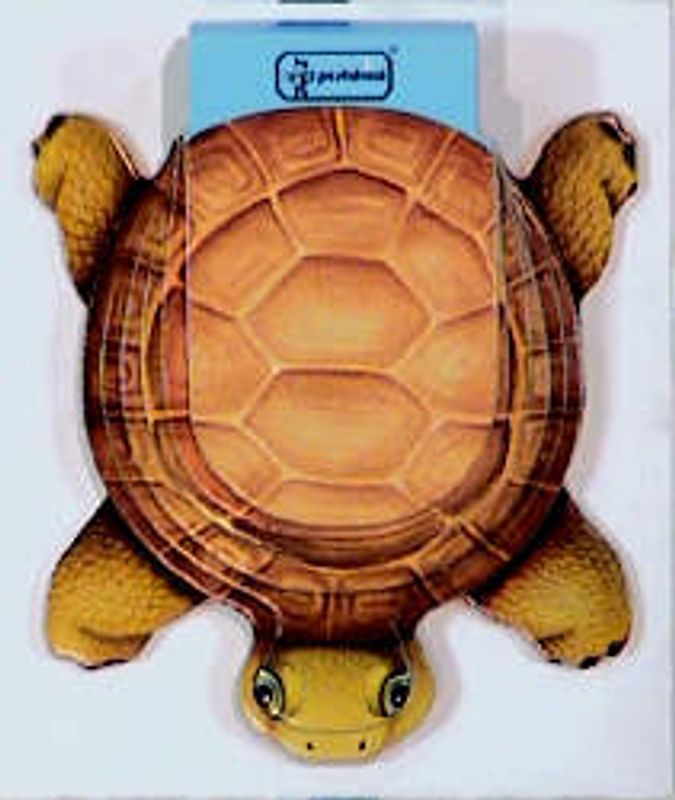 Schildkröte. 3-D-Bilderbücher