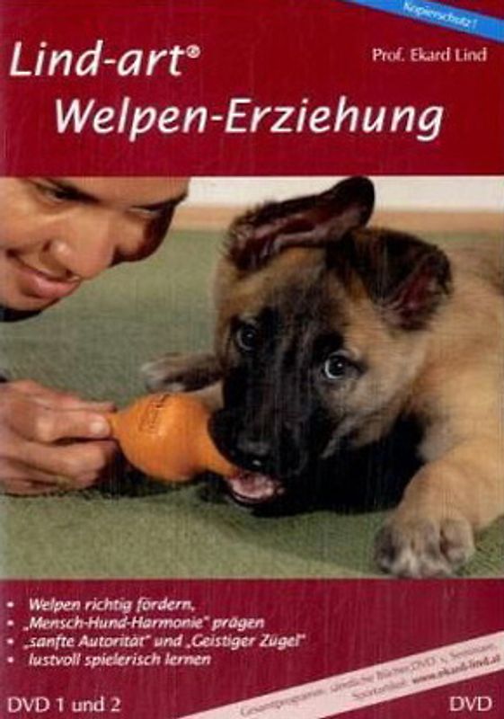 Lind-art Welpenerziehung - Ekard Lind [2 DVDs] DVD