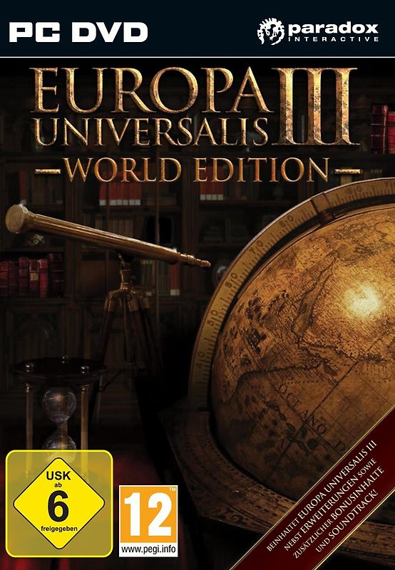 Europa Universalis III [World Edition inkl. Soundtrack] PC Spiele