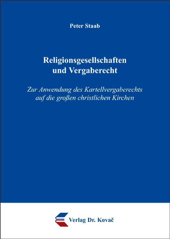 Religionsgesellschaften und Vergaberecht