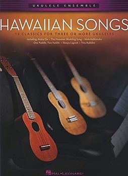 Ukulele Ensemble: Hawaiian Songs: Noten, CD für Ukulele