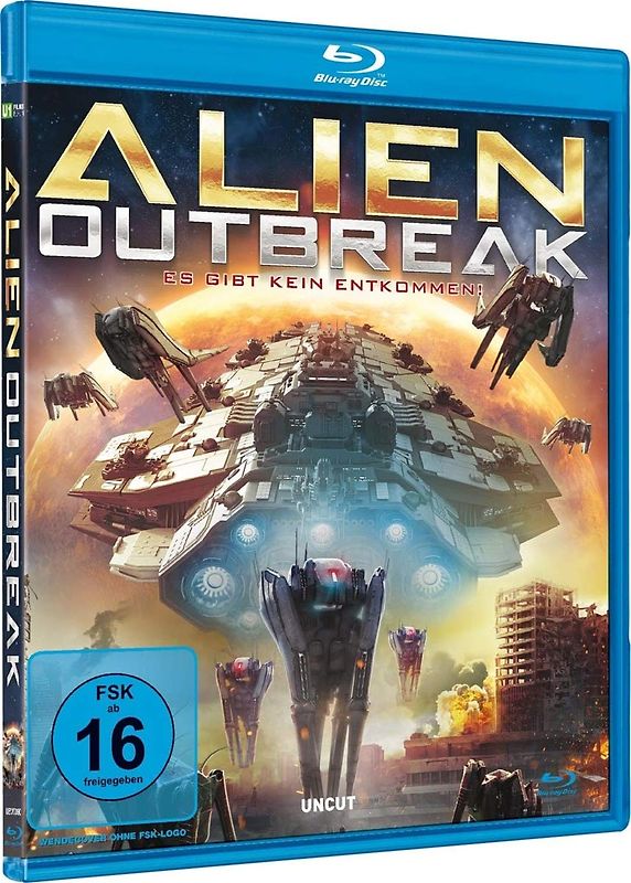 Alien Outbreak Blu-ray Disc