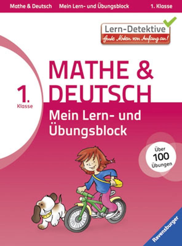Mein Lern- und Übungsblock Mathe & Deutsch 1. Klasse