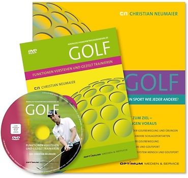BUNDLE I „GEBÜNDELTES WISSEN FÜR EINFACH GENIALES GOLF“ BUCH PLUS DVD