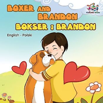 Boxer and Brandon (English Polish children's book)