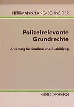 Polizeirelevante Grundrechte