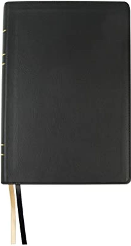 Legacy Standard Bible, Large Print Wide Margin, Paste-Down Black Faux Leather