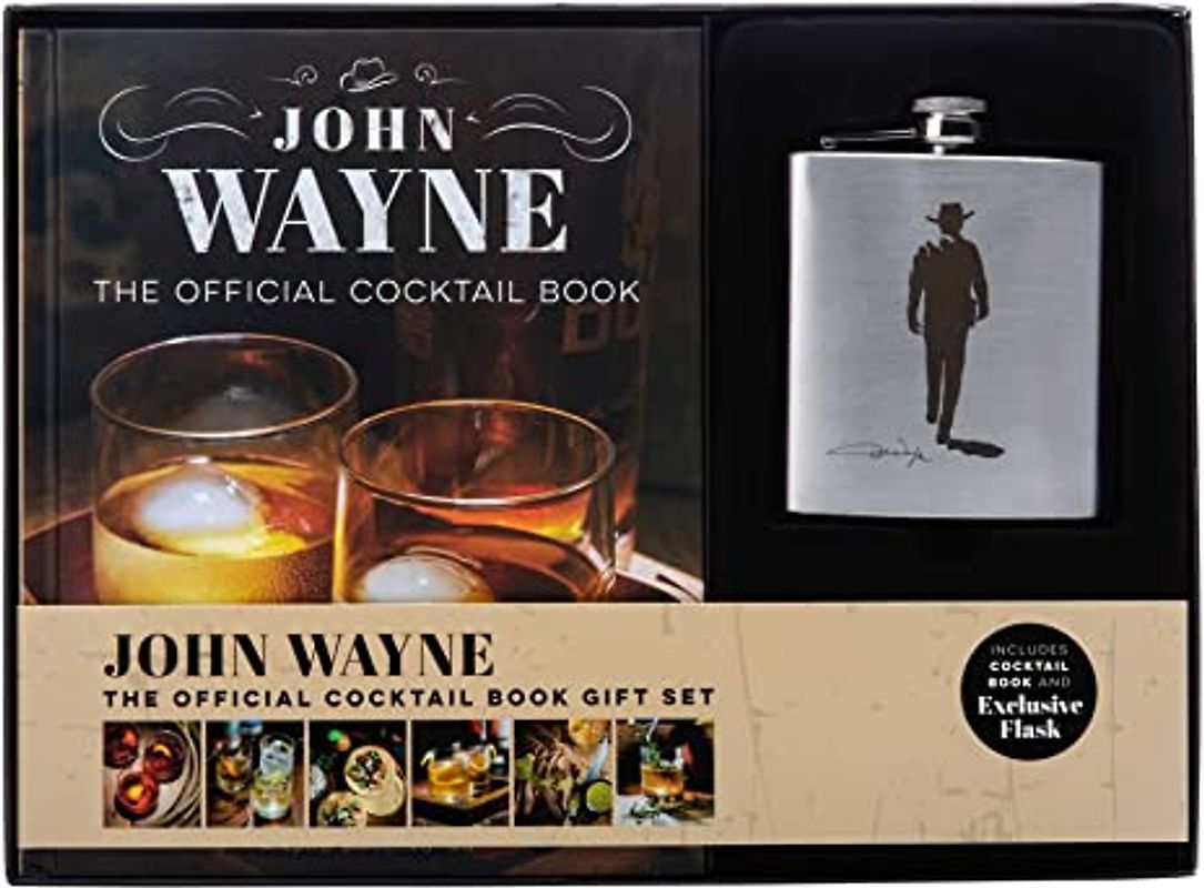 John Wayne: The Official Cocktail Book Gift Set: The Official Cocktail Book Set