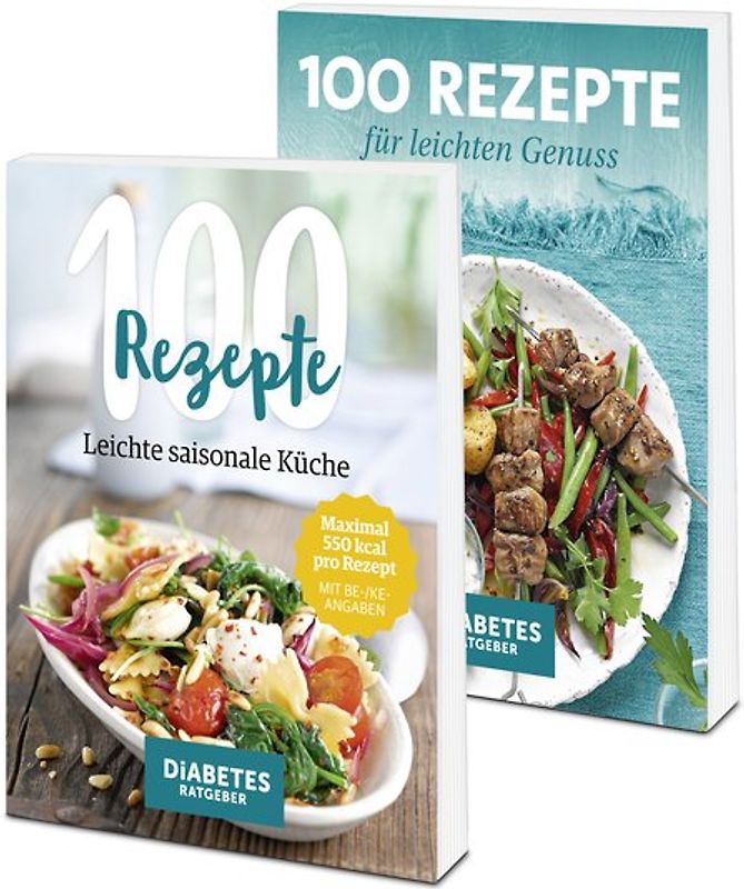 Buchset 2x 100 Rezepte für leichten Genuss