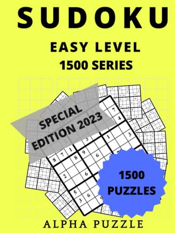 SUDOKU EASY LEVEL: 1500 SERIES