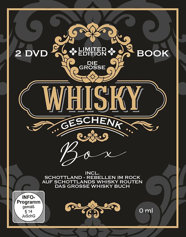 Die große Whisky-Geschenk-Box inkl.Buch DVD
