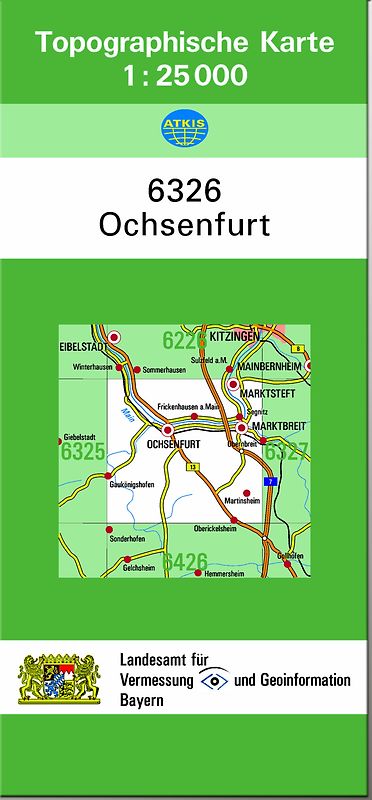 TK25 6326 Ochsenfurt