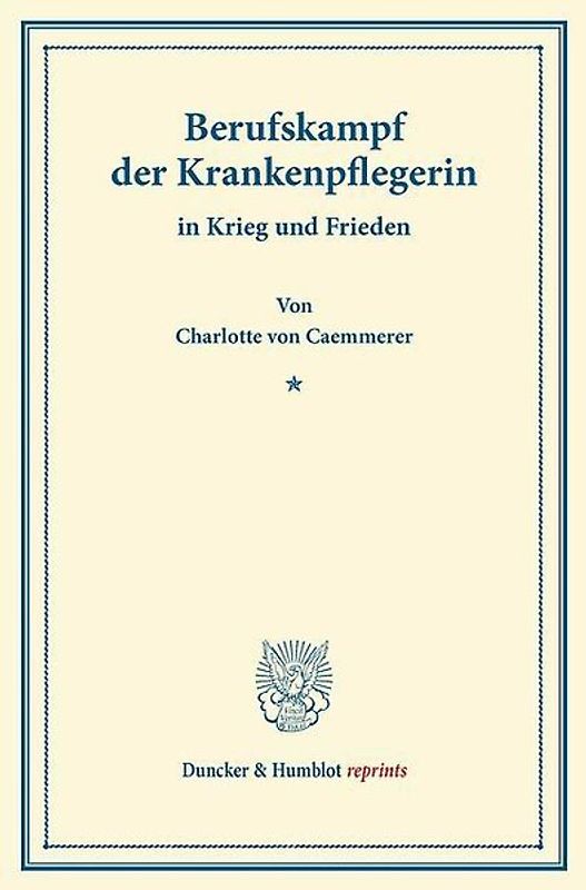 Berufskampf der Krankenpflegerin