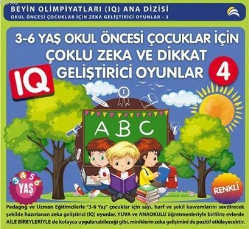 3-6 Yas Okul Öncesi Cocuklar Icin Coklu Zeka ve Dikkat Gelistirici Oyunlar 4