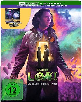 Loki - Staffel 1 [Limited Steelbook  Edition] 4K Ultra HD Blu-ray