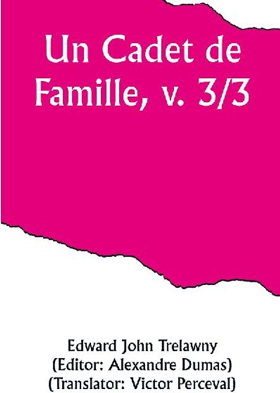 Un Cadet de Famille, v. 3/3