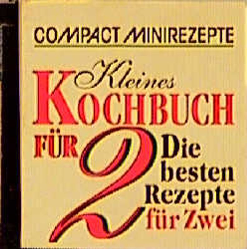 Kleines Kochbuch für 2