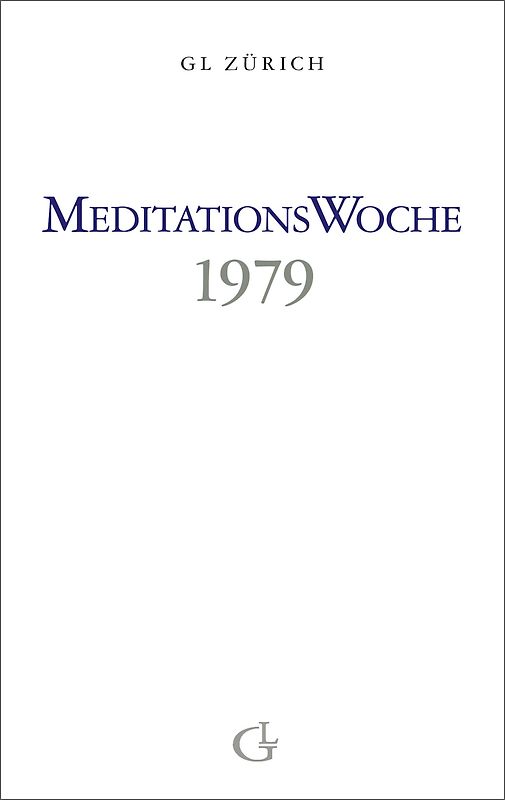 Meditationswoche 1979