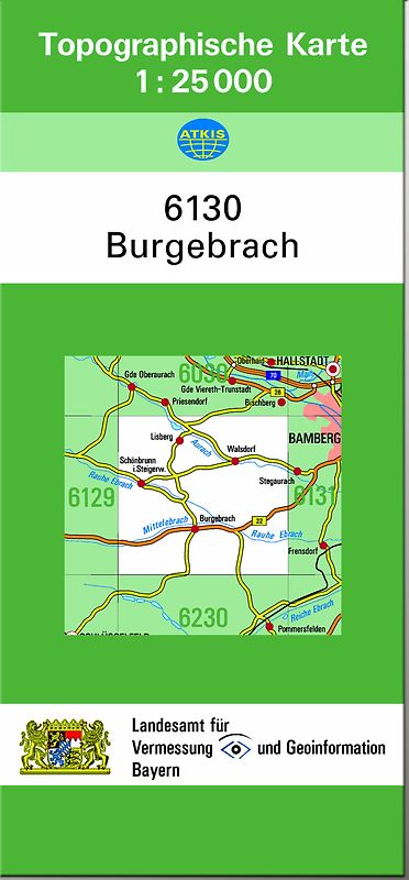 TK25 6130 Burgebrach