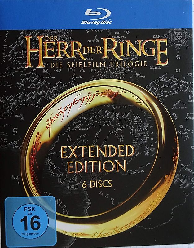 Der Herr der Ringe - Extended Editions Trilogie [6 Discs] Blu-ray Disc