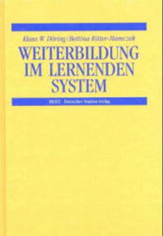 Weiterbildung im lernenden System