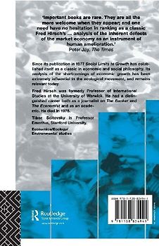 Social Limits to Growth