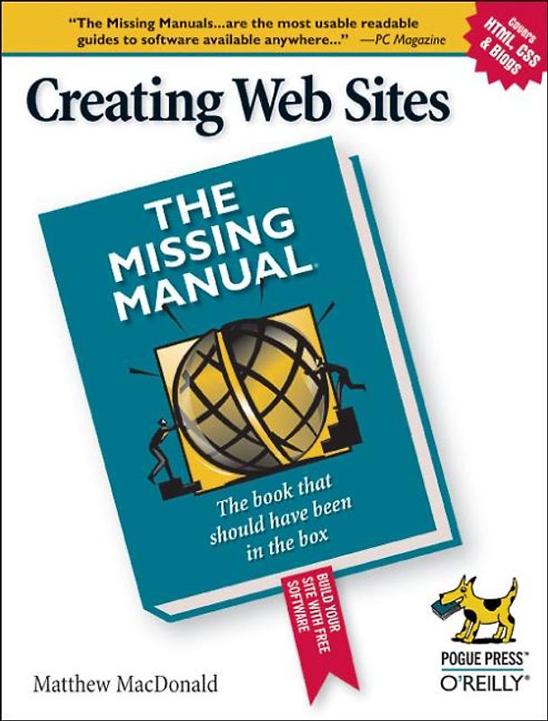 Creating Web Sites: The Missing Manual