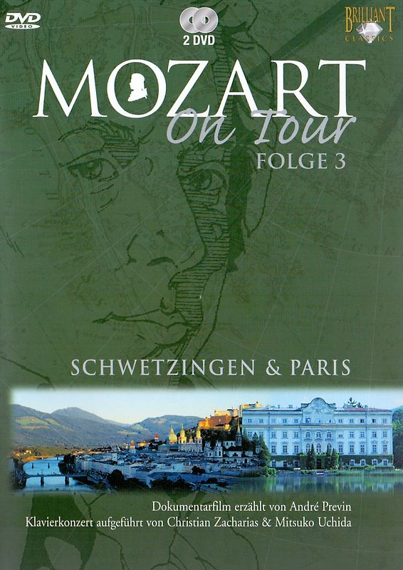 Mozart On Tour Folge 3 - Schwetzingen & Paris [2 DVDs] DVD