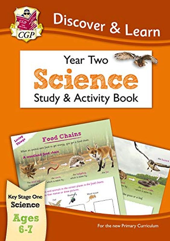 KS1 Science Year 2 Discover & Learn: Study & Activity Book (CGP Year 2 Science)