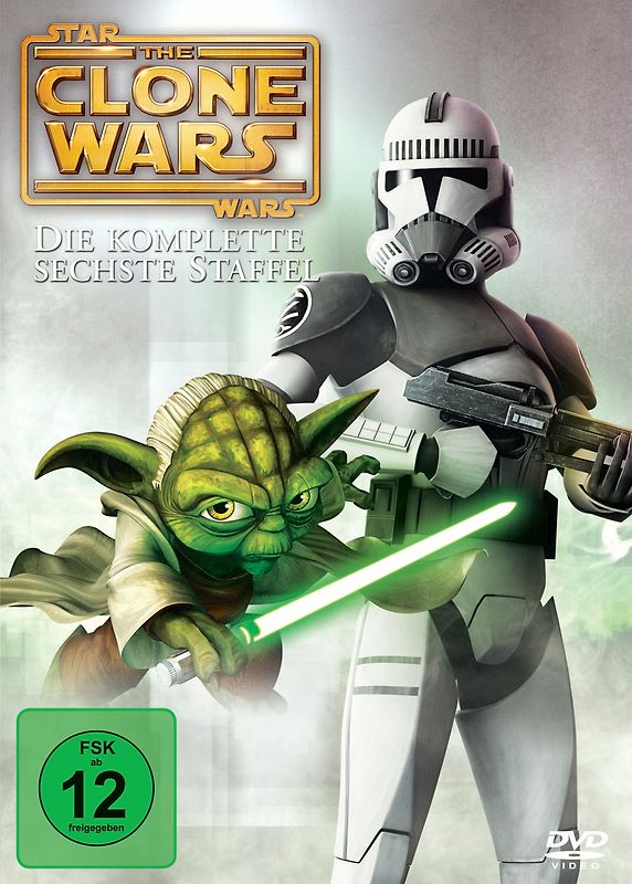 Star Wars: The Clone Wars - Die komplette sechste Staffel [3 DVDs] DVD