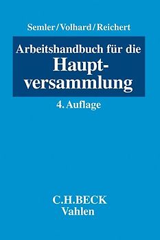 Arbeitshandbuch für die Hauptversammlung