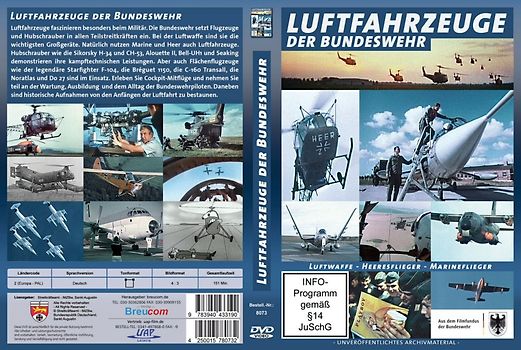 Luftfahrzeuge der Bundeswehr: Luftwaffe - Heeresflieger - Marineflieger DVD