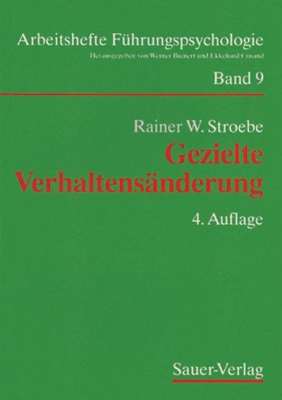 Gezielte Verhaltensänderung