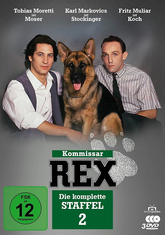 Kommissar Rex - Die komplette Staffel 2 [3 DVDs] DVD