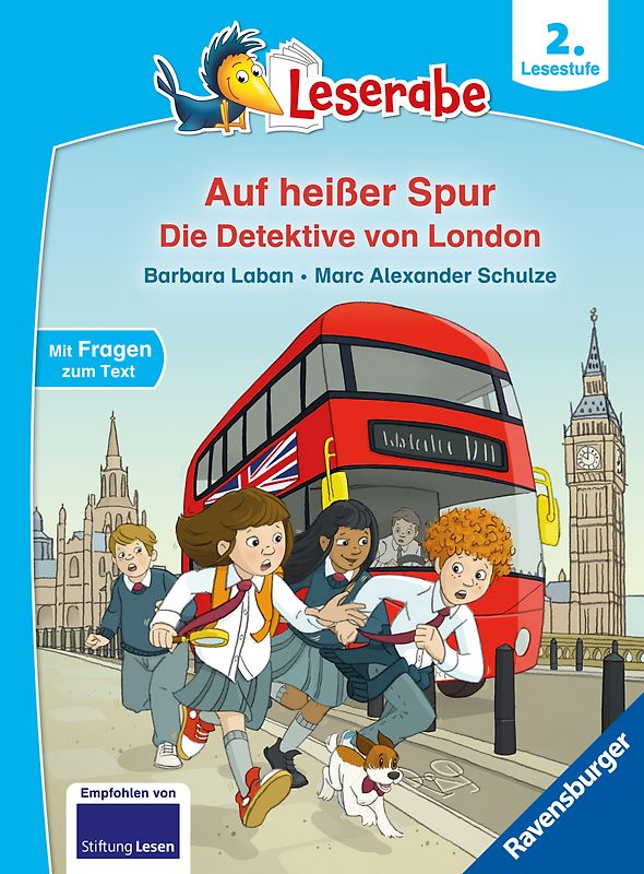 Leserabe 2. Lesestufe - Auf heißer Spur - Die Detektive von London