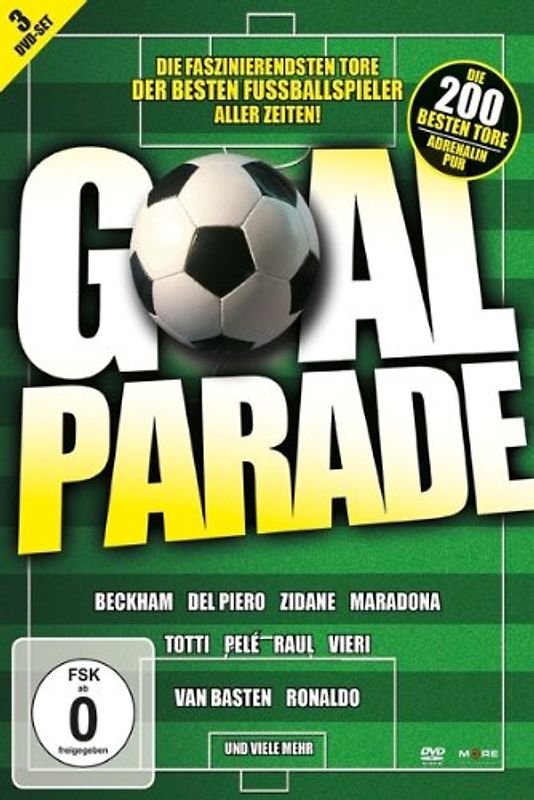Goal Parade - Die 200 Besten Tore [3 DVDs] DVD