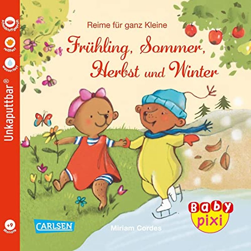 Baby Pixi (unkaputtbar) 100: VE 5 Reime für ganz Kleine: Frühling, Sommer, Herbst und Winter (5 Exemplare): Ein Baby-Buch mit Reimen ab 9 Monaten (100)