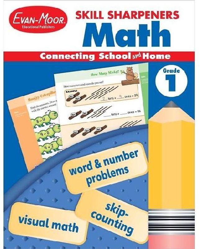 Skill Sharpeners: Math, Grade 1